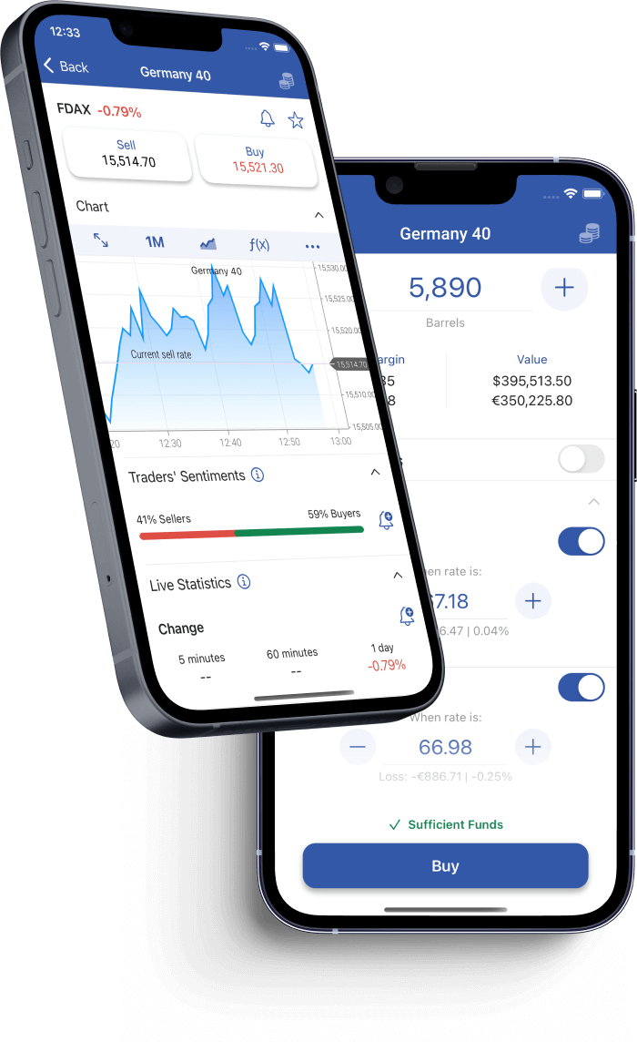 Tablet showing the Bitstar Capital trading platform